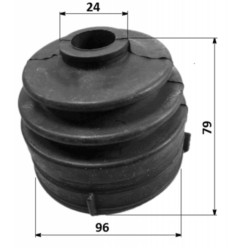 Alternative view of BOOT OUTER CV JOINT KIT 96X79X24