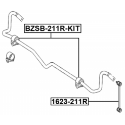 Alternative view of REAR STABILIZER LINK / SWAY BAR LINK