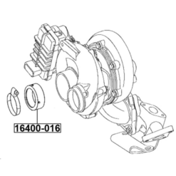 Alternative view of AIR INTAKE HOSE SEAL
