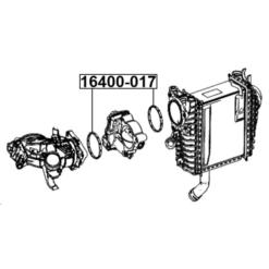 Alternative view of THROTTLE BODY O-RING