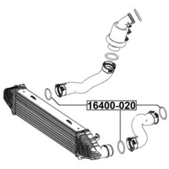 Alternative view of AIR INTAKE HOSE SEAL