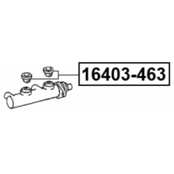 Alternative view of BRAKE MASTER CYLINDER REPAIR KIT