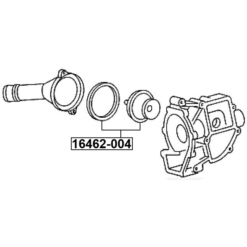 Alternative view of THERMOSTAT 85°C