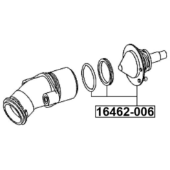 Alternative view of THERMOSTAT 90Â°C