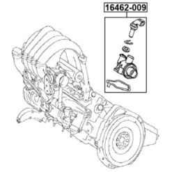 Alternative view of THERMOSTAT 87Â°C
