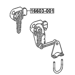 Alternative view of HEIGHT CONTROL SENSOR