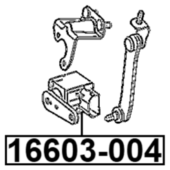 Alternative view of HEIGHT CONTROL SENSOR