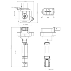 Alternative view of IGNITION COIL