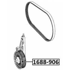 Alternative view of PULLEY IDLER