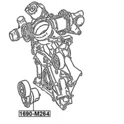 Alternative view of BELT TENSIONER