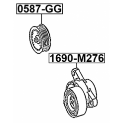 Alternative view of BELT TENSIONER