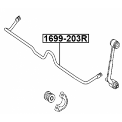 Alternative view of STABILIZER REAR D14.2