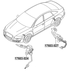 Alternative view of REAR LEVEL SENSOR (WITH BRACKET, WITH LINK)