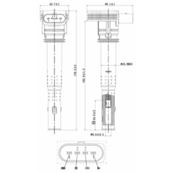 Alternative view of IGNITION COIL