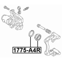 Alternative view of REAR BRAKE CALIPER REPAIR KIT (SET FOR TWO SIDES)