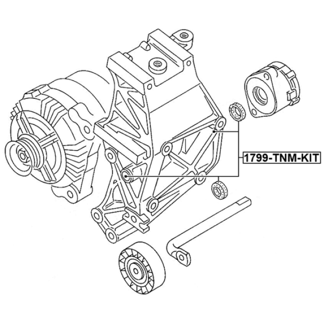 BELT TENSIONER REPAIR KIT - Image 2