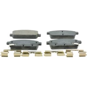 PAD KIT, DISC BRAKE, REAR - KIT (WITH ANTI SQUEAL SHIM, WITH BRACKETS)