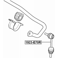 Alternative view of REAR STABILIZER LINK / SWAY BAR LINK