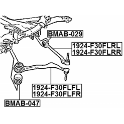 Alternative view of LEFT LOWER FRONT ARM