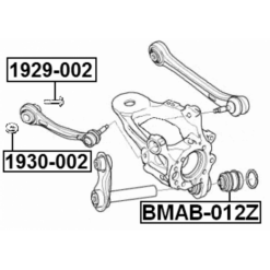 Alternative view of CAMBER ADJUSTING ECCENTRIC BOLT