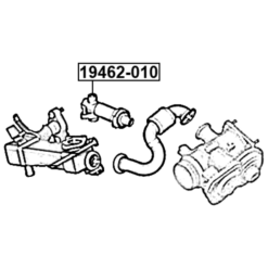 Alternative view of THERMOSTAT 70Â°C