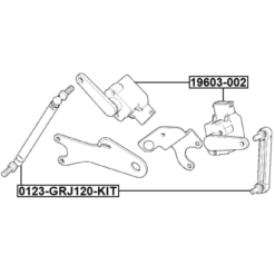Alternative view of HEIGHT CONTROL SENSOR