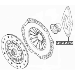 Alternative view of CLUTCH RELEASE FORK