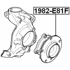 Alternative view of FRONT WHEEL HUB
