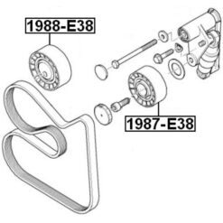 Alternative view of PULLEY IDLER