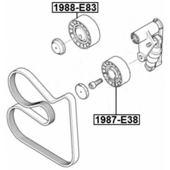 Alternative view of PULLEY IDLER KIT
