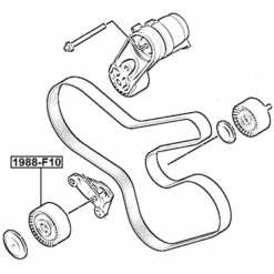 Alternative view of PULLEY IDLER KIT
