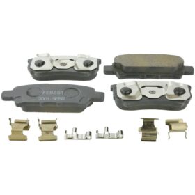 PAD KIT, DISC BRAKE, REAR - KIT (WITH ANTI-RATTLE SPRING)