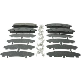 PAD KIT, DISC BRAKE, FRONT - KIT (WITH ANTI SQUEAL SHIM, WITH BRACKETS)