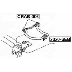 Alternative view of BALL JOINT FRONT UPPER ARM