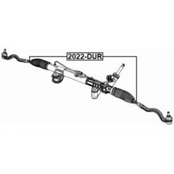 Alternative view of STEERING TIE ROD