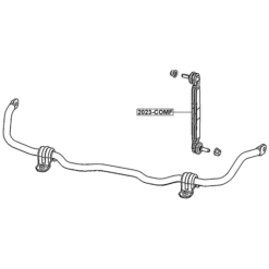 Alternative view of FRONT STABILIZER LINK / SWAY BAR LINK