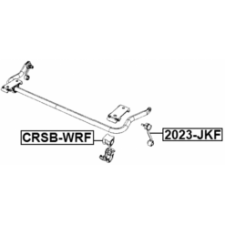 Alternative view of FRONT STABILIZER LINK / SWAY BAR LINK