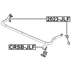 Alternative view of FRONT STABILIZER LINK / SWAY BAR LINK