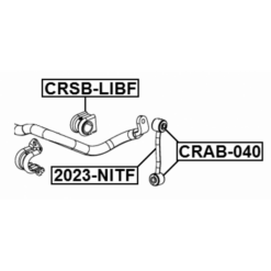 Alternative view of FRONT STABILIZER LINK / SWAY BAR LINK