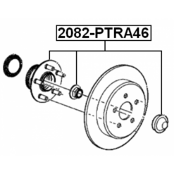 Alternative view of REAR WHEEL HUB