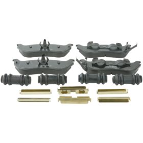 PAD KIT, DISC BRAKE, REAR - KIT (WITH ANTI-RATTLE SPRING)