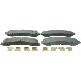 PAD KIT, DISC BRAKE, FRONT - KIT (WITH ANTI SQUEAL SHIM, WITH BRACKETS)