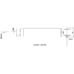 Alternative view of REAR SHOCK ABSORBER GAS.TWIN TUBE