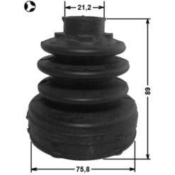 Alternative view of BOOT INNER CV JOINT KIT 75.8X89X21