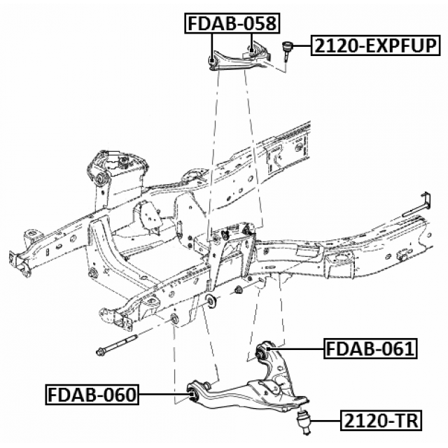 BALL JOINT FRONT UPPER ARM - Image 2