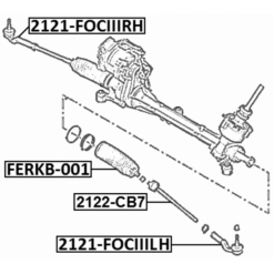 Alternative view of STEERING TIE ROD