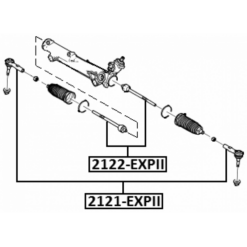 Alternative view of STEERING TIE ROD