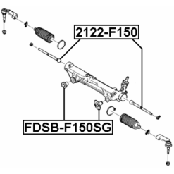 Alternative view of STEERING TIE ROD