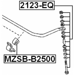 Alternative view of FRONT STABILIZER LINK / SWAY BAR LINK