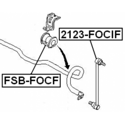 Alternative view of FRONT STABILIZER LINK / SWAY BAR LINK